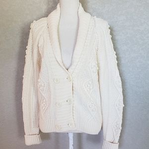 See By Chloe bubble style knit chucky cardigan size 4